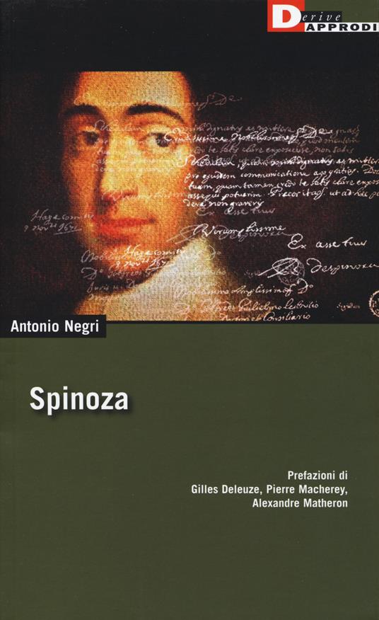 Spinoza - Antonio Negri - copertina
