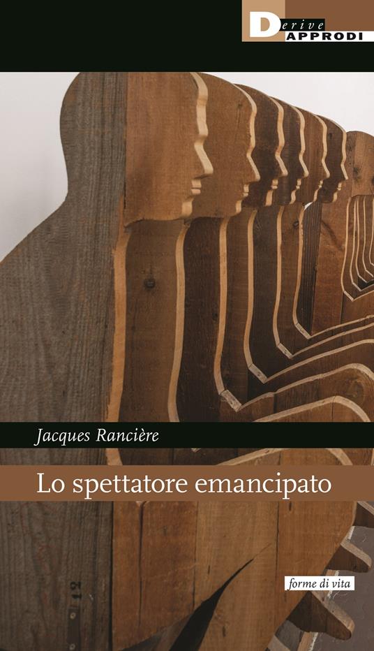 Lo spettatore emancipato - Jacques Rancière - copertina