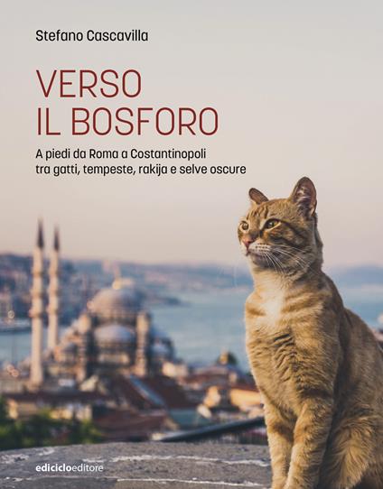 Verso il Bosforo. A piedi da Roma a Costantinopoli tra gatti, tempeste, rakija e selve oscure - Stefano Cascavilla - copertina