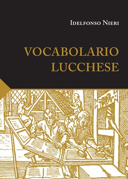 Vocabolario lucchese - Idelfonso Nieri - copertina