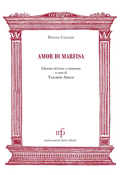 Amor di Marfisa - Danese Cataneo - copertina