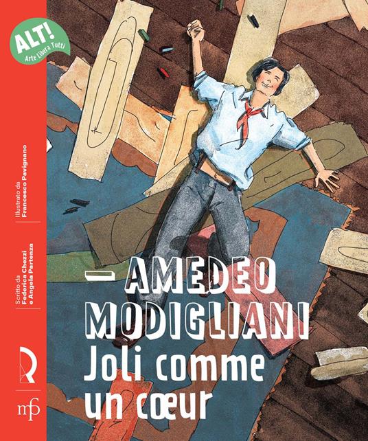 Amedeo Modigliani. Joli comme un coeur - Federica Chezzi,Angela Partenza - copertina