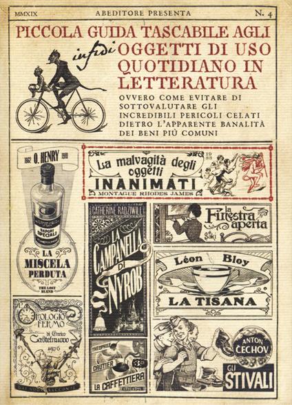 Piccola guida tascabile agli oggetti di uso quotidiano in letteratura - copertina