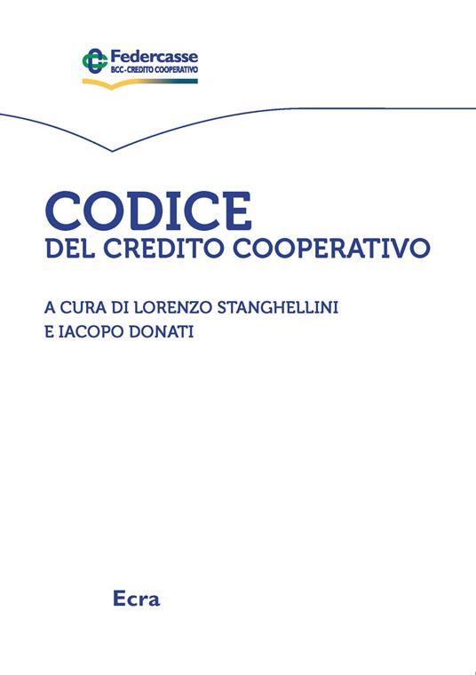 Codice del credito cooperativo - copertina