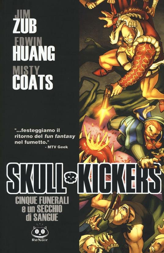 Cinque funerali e un secchio di sangue. Skullkickers. Vol. 2 - Jim Zub - copertina