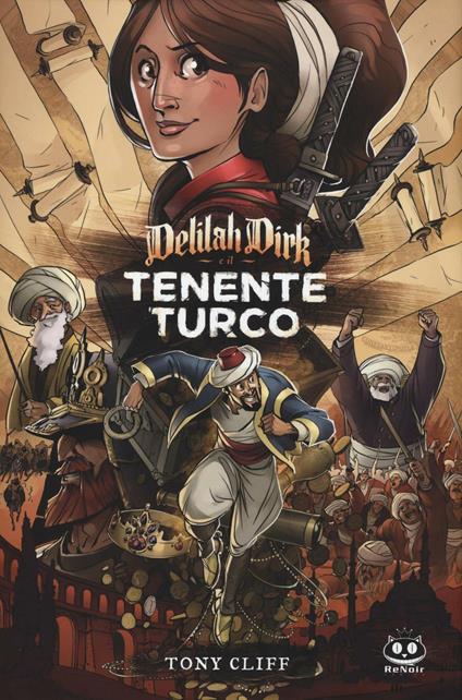 Delilah Dirk e il tenente turco. Delilah Dirk - Tony Cliff - copertina