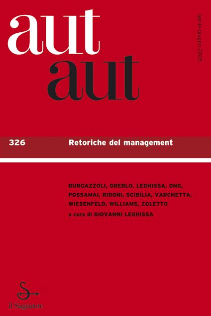 Aut aut vol 326 - AA.VV. - ebook