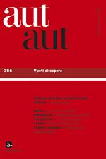 Aut Aut n. 356