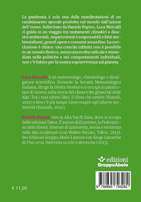 La terra sfregiata. Conversazioni su vero e falso ambientalismo - Luca Mercalli,Daniele Pepino - 2