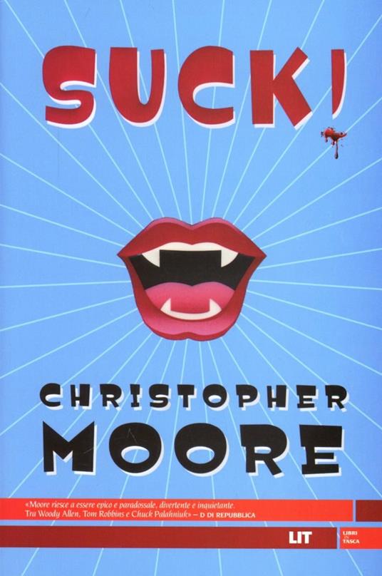 Suck! Una storia d'amore - Christopher Moore - copertina