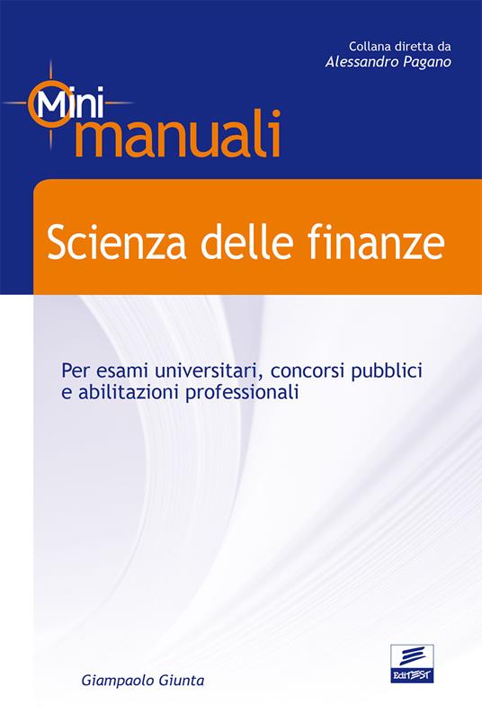 Scienza delle finanze - Giampaolo Giunta - copertina