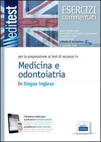 EdiTEST. Medicina in lingua inglese. Esercizi commentati. Per la preparazione agli esami di ammissione. Con espansione online - copertina