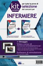 Kit completo per tutte le prove di selezione dei concorsi per infermiere. Con software di simulazione