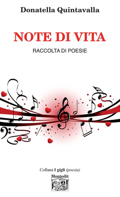 Note di vita. Raccolta di poesie - Donatella Quintavalla - copertina