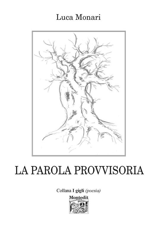 La parola provvisoria - Luca Monari - copertina