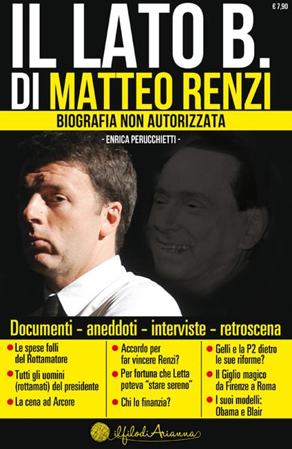 Il lato B. di Matteo Renzi. Biografia non autorizzata - Enrica Perucchietti - copertina
