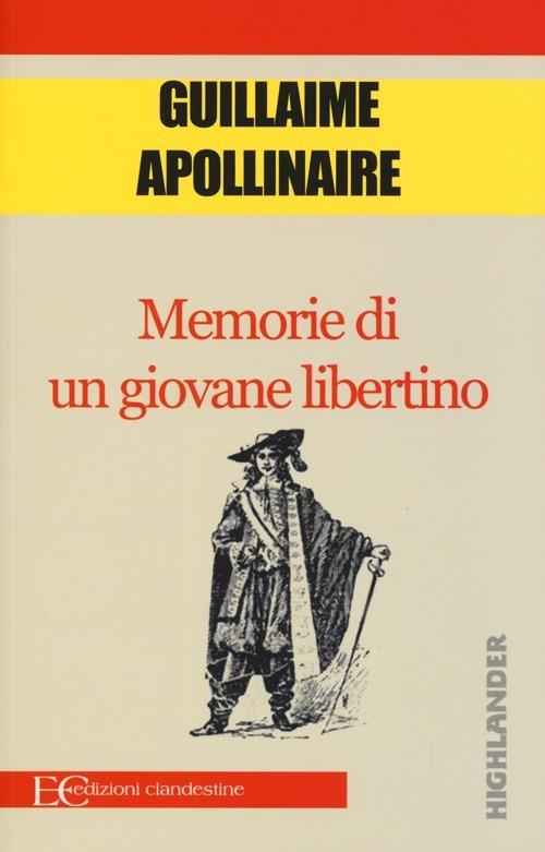 Memorie di un giovane libertino - Guillaume Apollinaire - copertina