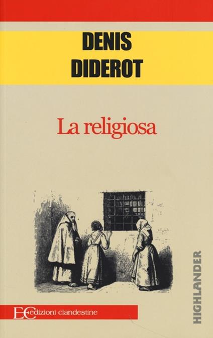 La religiosa - Denis Diderot - copertina