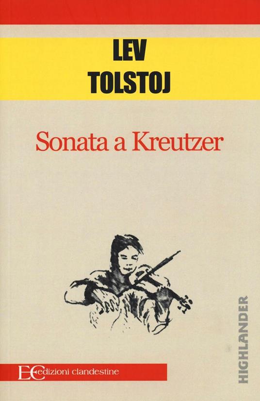 Sonata a Kreutzer - Lev Tolstoj - copertina