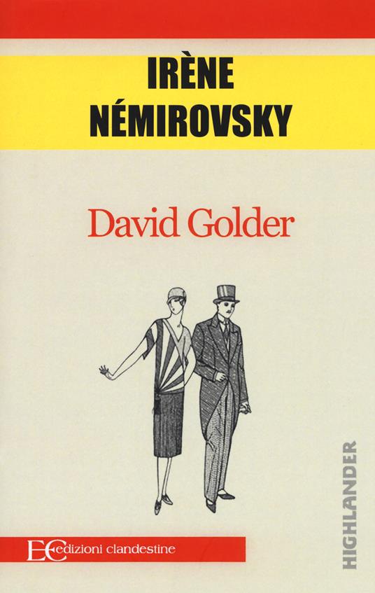 David Golder - Irène Némirovsky - copertina