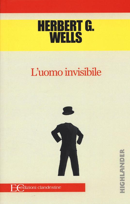 L'uomo invisibile - Herbert George Wells - copertina