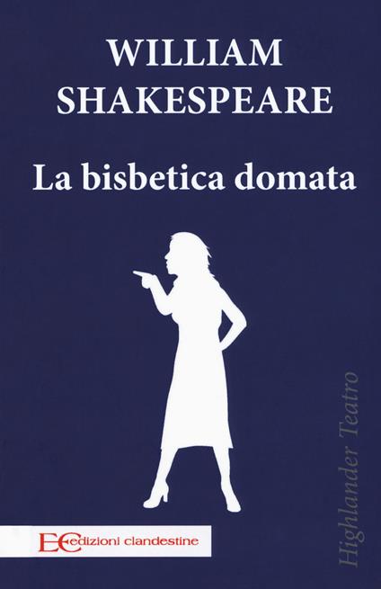 La bisbetica domata - William Shakespeare - copertina