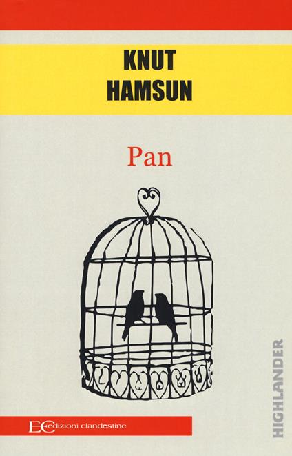 Pan - Knut Hamsun - copertina