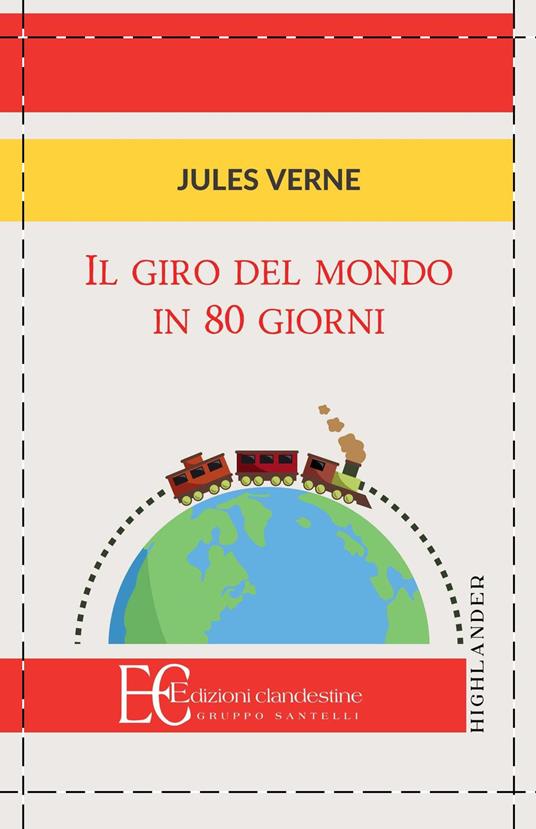 Il giro del mondo in 80 giorni - Jules Verne - copertina