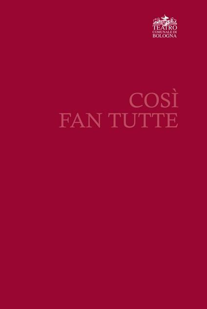 Mozart. Così fan tutte - copertina