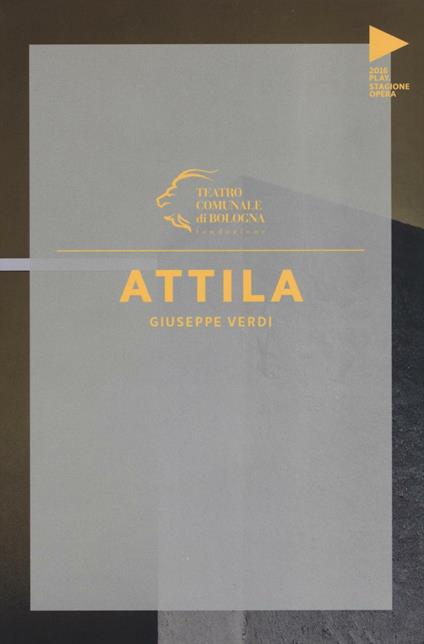 Giuseppe Verdi. Attila - copertina
