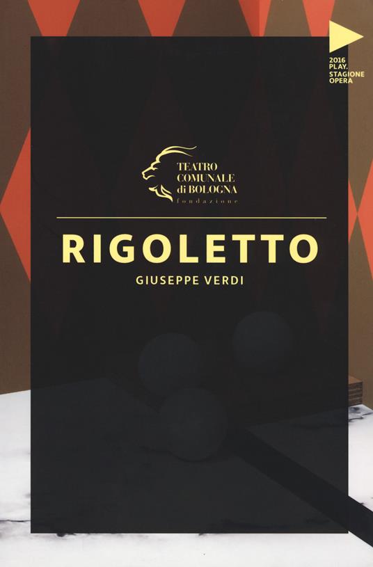 Giuseppe Verdi. Rigoletto - copertina