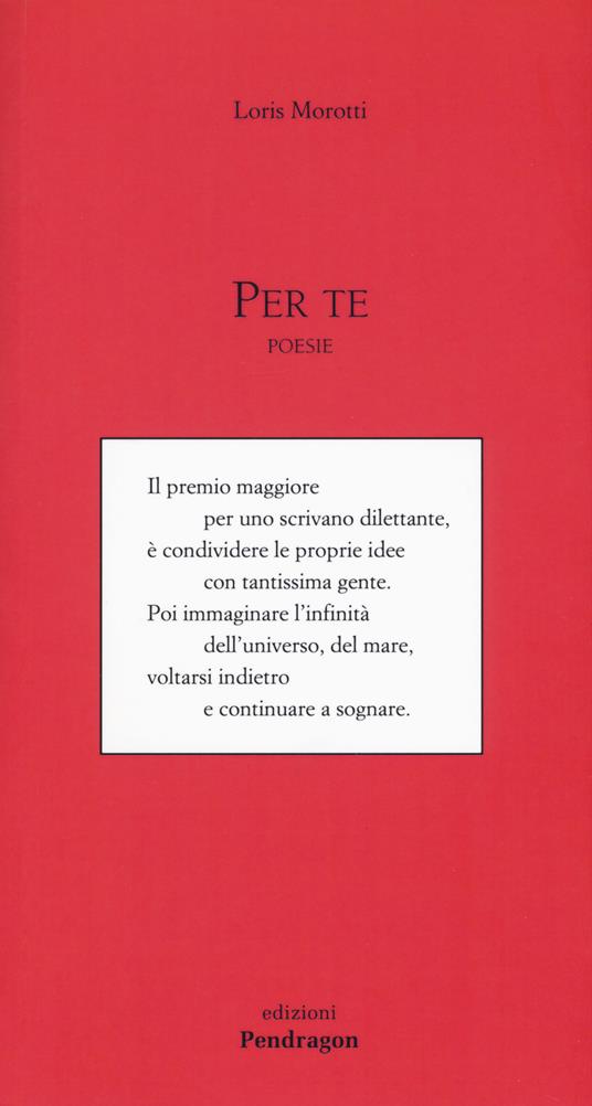 Per te - Loris Morotti - copertina