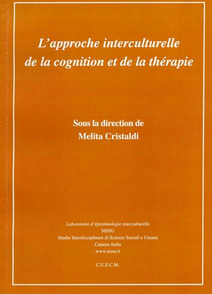 L'approche interculturelle de la cognition et de la thérapie - Melita Cristaldi - copertina