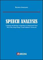 Speech analysis