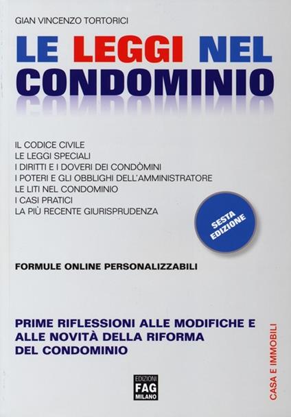 Le leggi nel condominio - Gian Vincenzo Tortorici - copertina