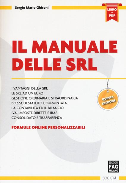 Il manuale delle Srl - Sergio Mario Ghisoni - copertina