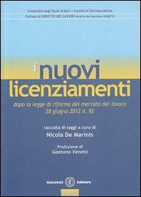 I nuovi licenziamenti - copertina