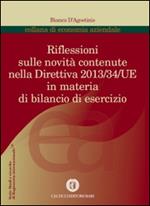 Riflessioni sulle novità introdotte dalla direttiva 2013/34/UE in materia di bilanzio di esercizio