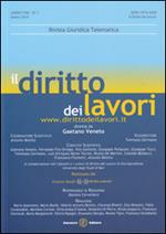 Il diritto dei lavori (2014). Vol. 1