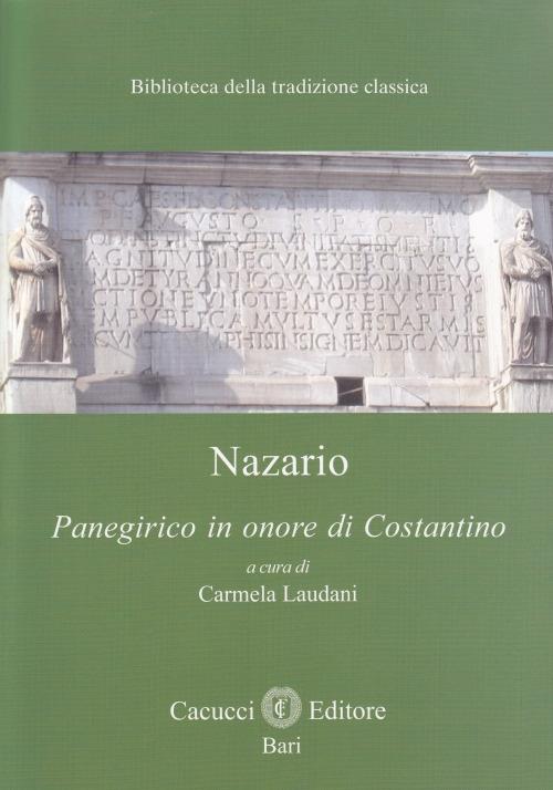 Nazario. Panegirico in onore di Costantino - copertina