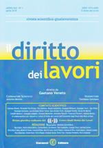 Il diritto dei lavori (2018). Vol. 1