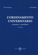 L' ordinamento universitario. Annotato e coordinato