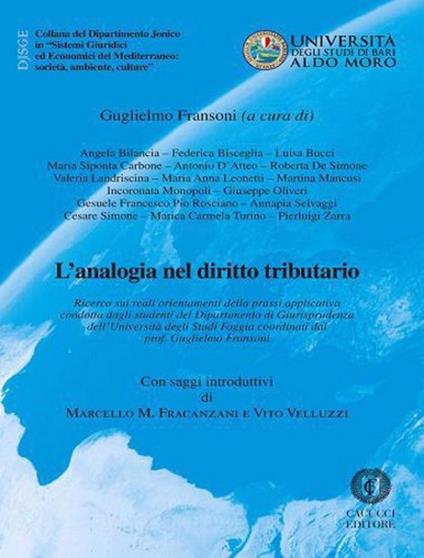 L' analogia nel diritto tributario - copertina