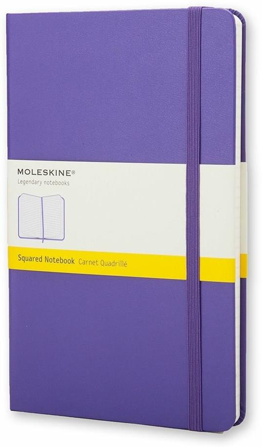 Taccuino Moleskine pocket a quadretti copertina rigida