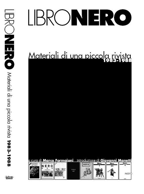 Libronero. Materiali di una piccola rivista - copertina