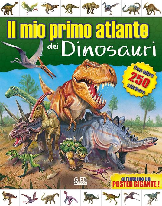 Il mio primo atlante dei dinosauri - copertina