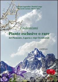 Piante esclusive o rare del Piemonte, Liguria e Alpi occidentali - copertina