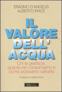 Il valore dell'acqua. Chi la gestisce, quanta ne consumiamo e come possiamo salvarla - Erasmo D'Angelis,Alberto Irace - copertina