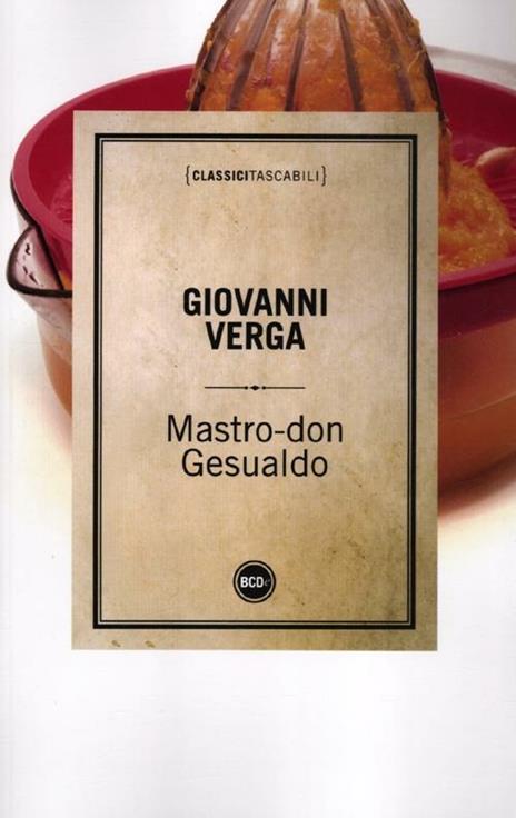 Mastro don Gesualdo - Giovanni Verga - copertina