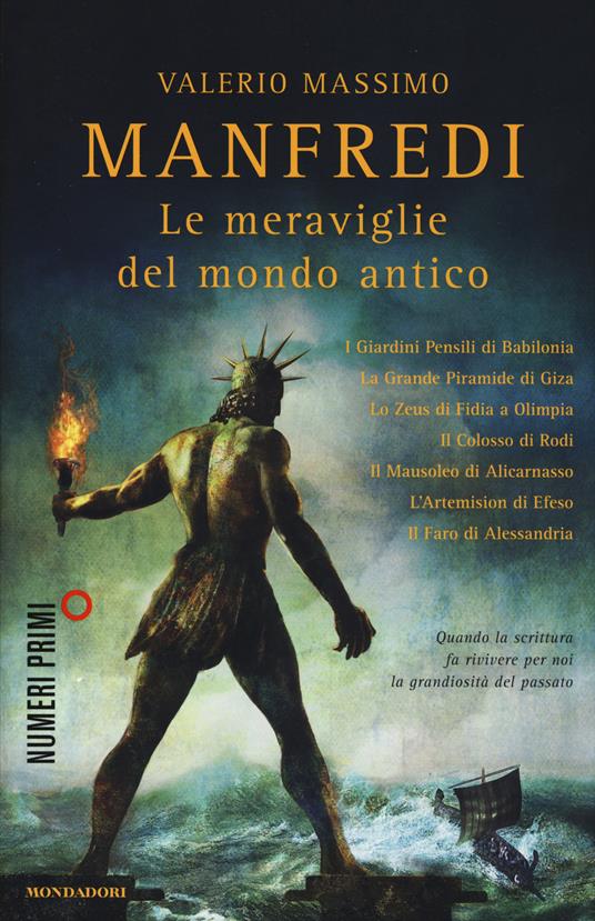 Le meraviglie del mondo antico - Valerio Massimo Manfredi - copertina